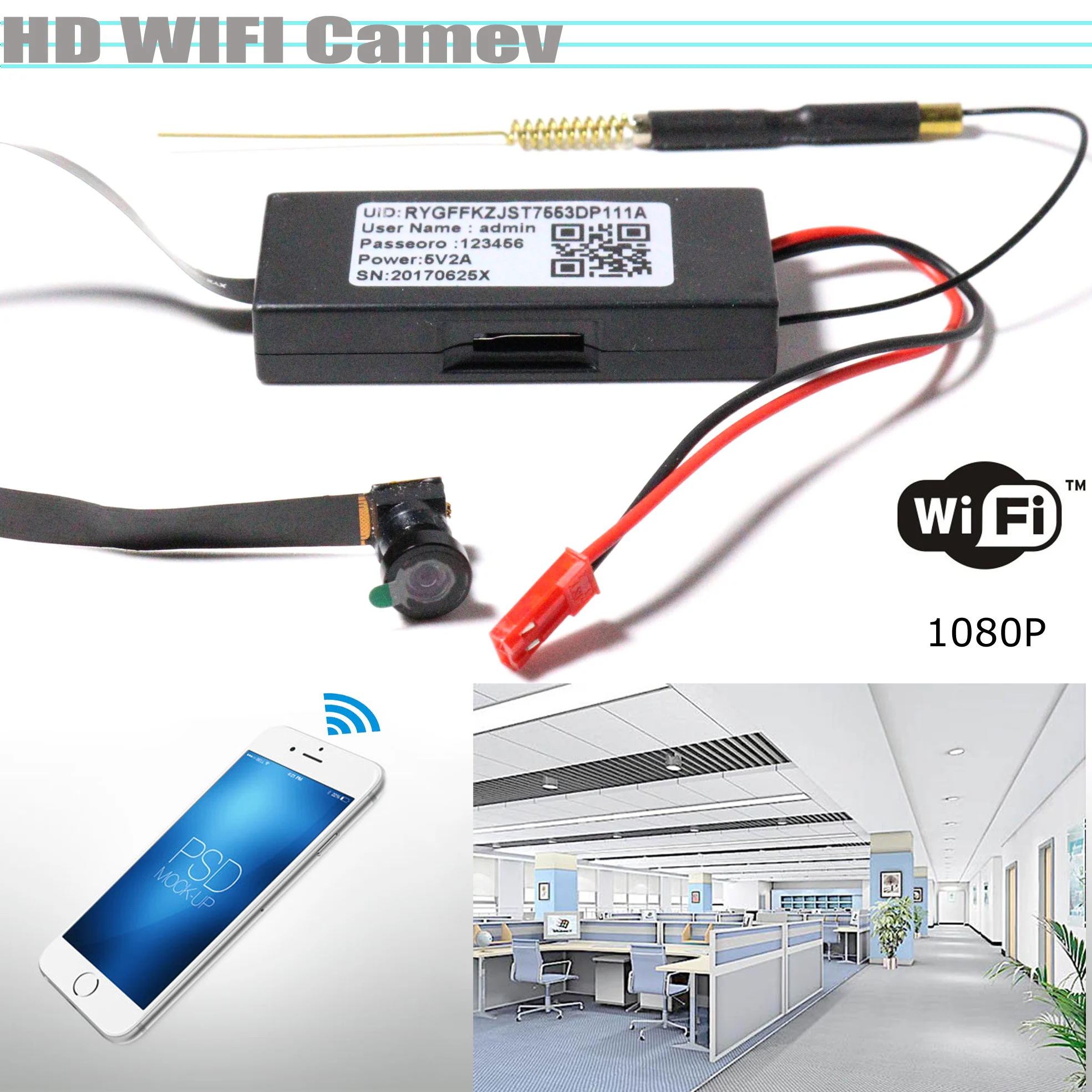 

Wide Angel Lens Wireless WiFi IP CCTV Mini Camera Sport Espia DV Voice Video Recorder Digital Small Cam Camcorder Freeshipping