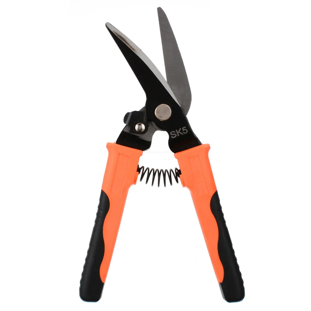 8'' Bend/Straight Aviation Metal Tin Snip Iron Cutter Scissors Industrial Home Metal Shears Hand Tool