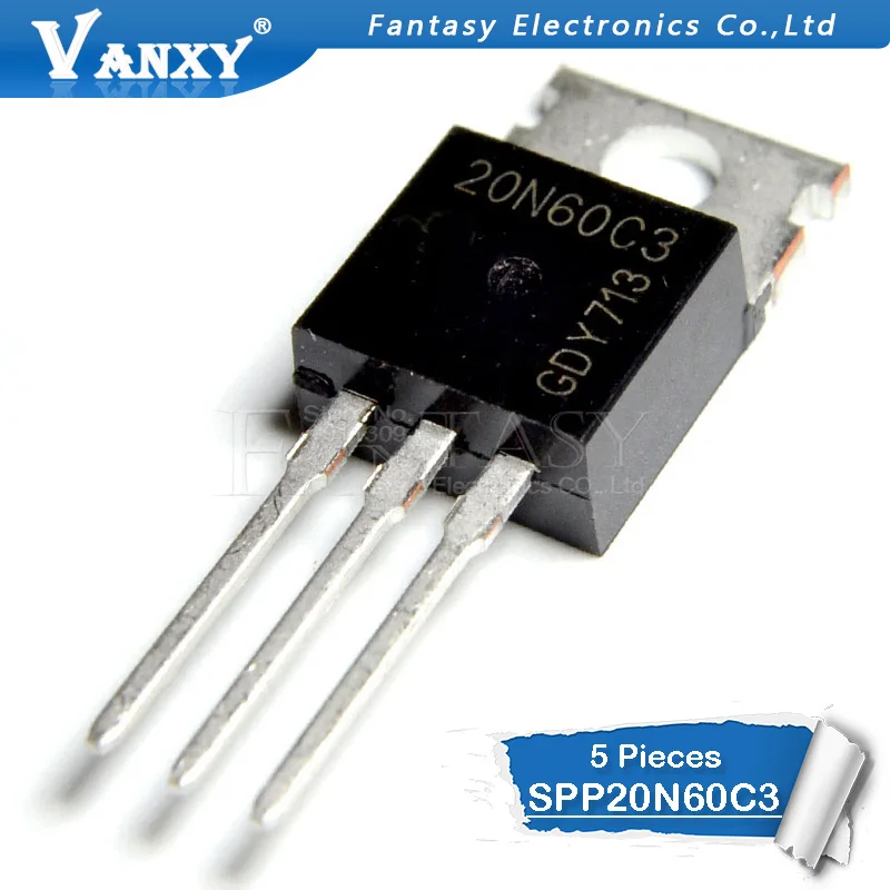 5 шт. SPP20N60C3 TO220 20N60C3-220 SPP20N60 и IC