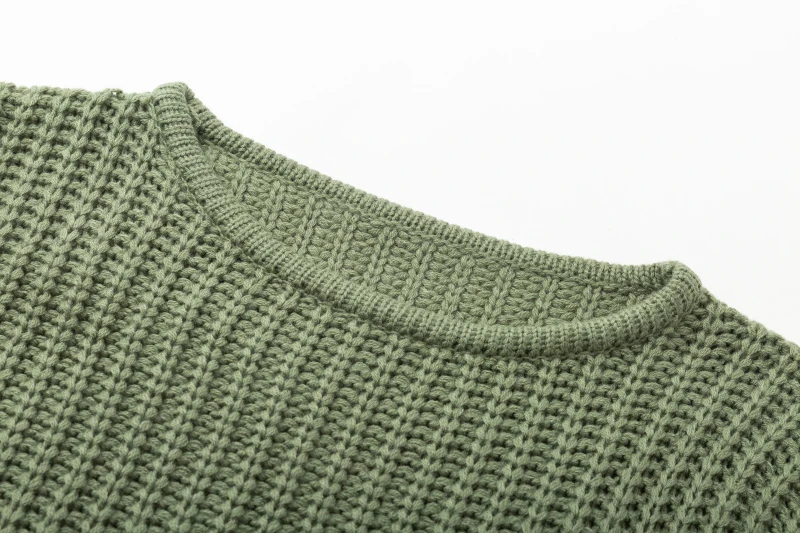 ShejoinSheenjoy Tassel Long Sleeve Knitted Sweater Women Tops Pullovers O-Neck Autumn Winter Short Pullover Women Sweaters (21)