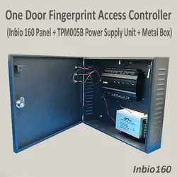 ZK Inbio160 Tcp/Ip однодверная система контроля доступа одна дверь контроль доступа Лер Резервное копирование функция батареи Inbio 160