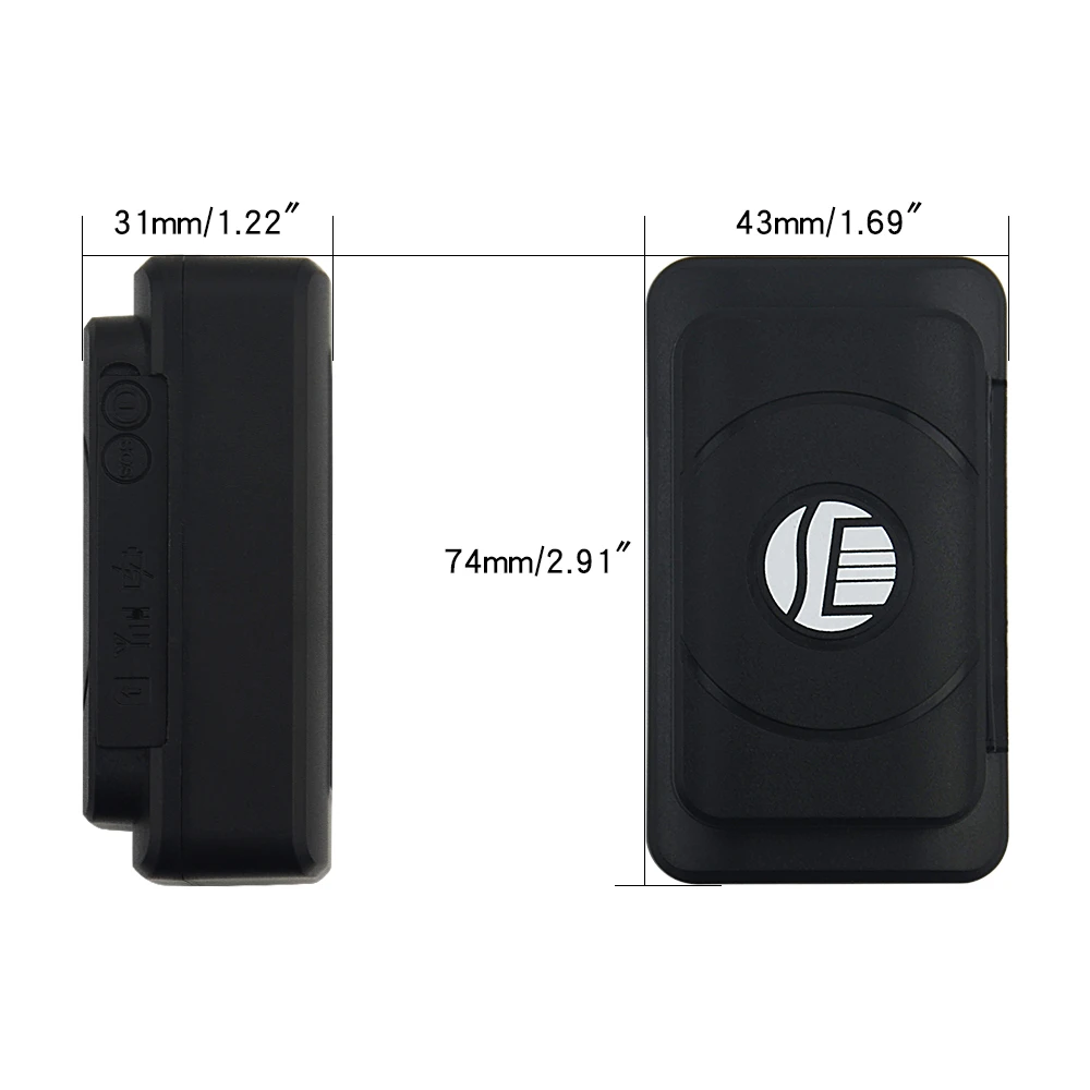 4400/6400mAh TK202 Smart Mini GPS tracker Super long Standby speeding/low power alarm GSM Blind area location data upload again