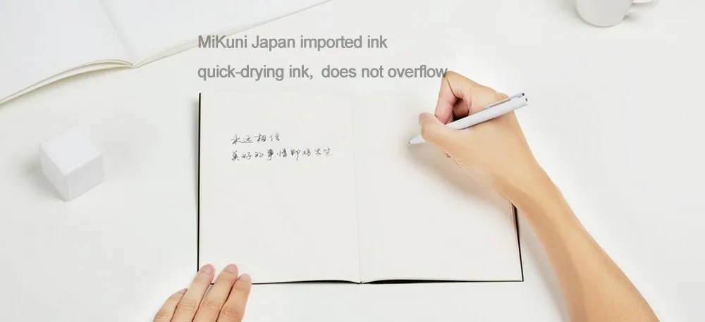 Оригинальная ручка-знак Xiaomi Mijia 9,5 мм прочная ручка-знак Premec гладкая швейцарская сменная ручка MiKuni японские чернила