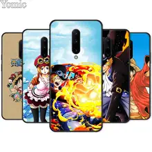 One Piece Luffy Anime Silicone Phone Case for Oneplus 7 7 Pro 6 6T 5T Soft Cover Shell for Oneplus 7 7Pro Black Case