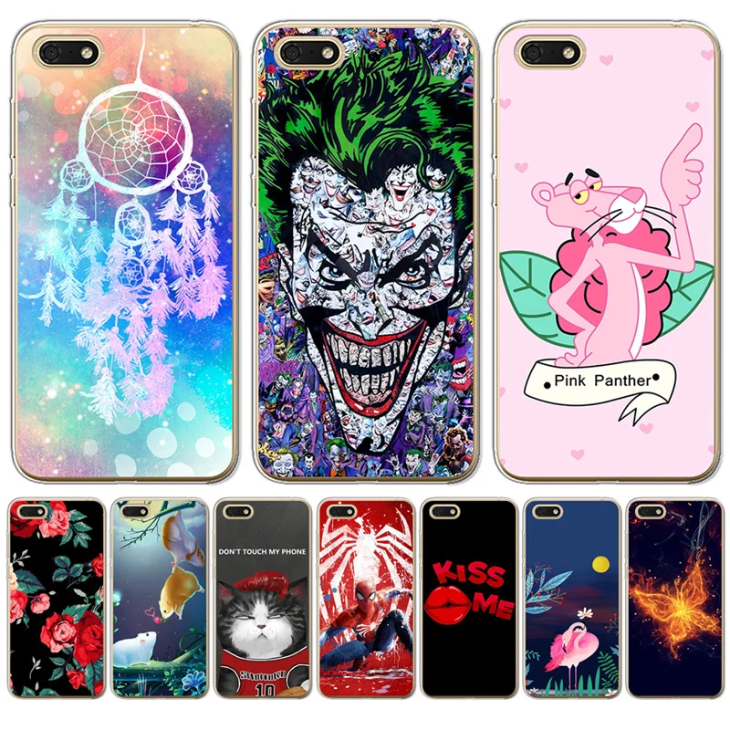 Чехол с изображением фламинго don't touch my phone Spiderman для Huawei Honor 6X 7 7X 7C 7A Pro 8 Lite 9 10 Nova