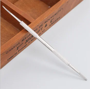 

Double Ended Pedicure Blacks File Satin Edge Ingrown Toe Nail Lifter Paronychia Podiatry Chiropod Instrument / by dhl 500pcs