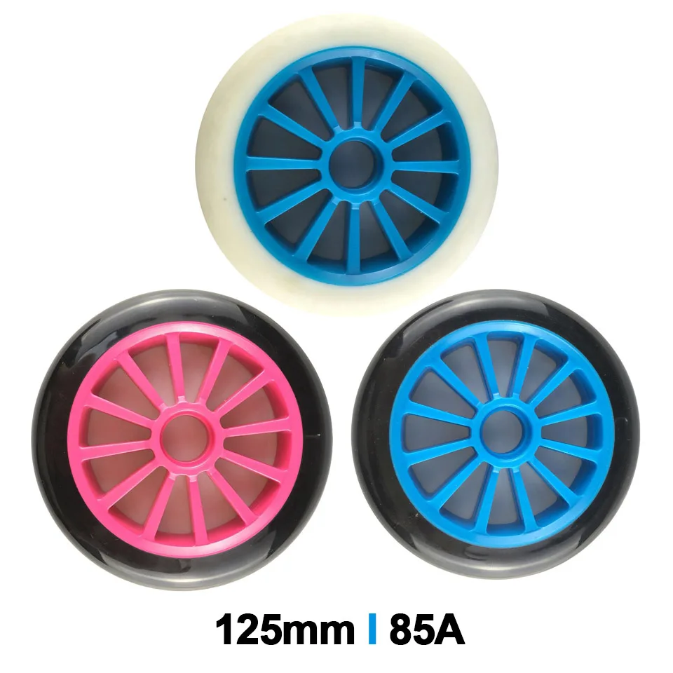 Jeerkool Inline Speed Skates Wheels 85a 125mm For Indoor Outdoor