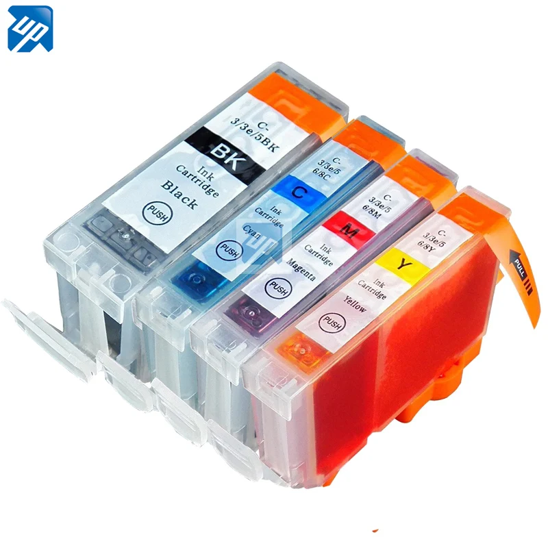 12pk BCI 3eBK/6B/6C/От 6 месяцев до лет совместимые чернильные картриджи для принтера