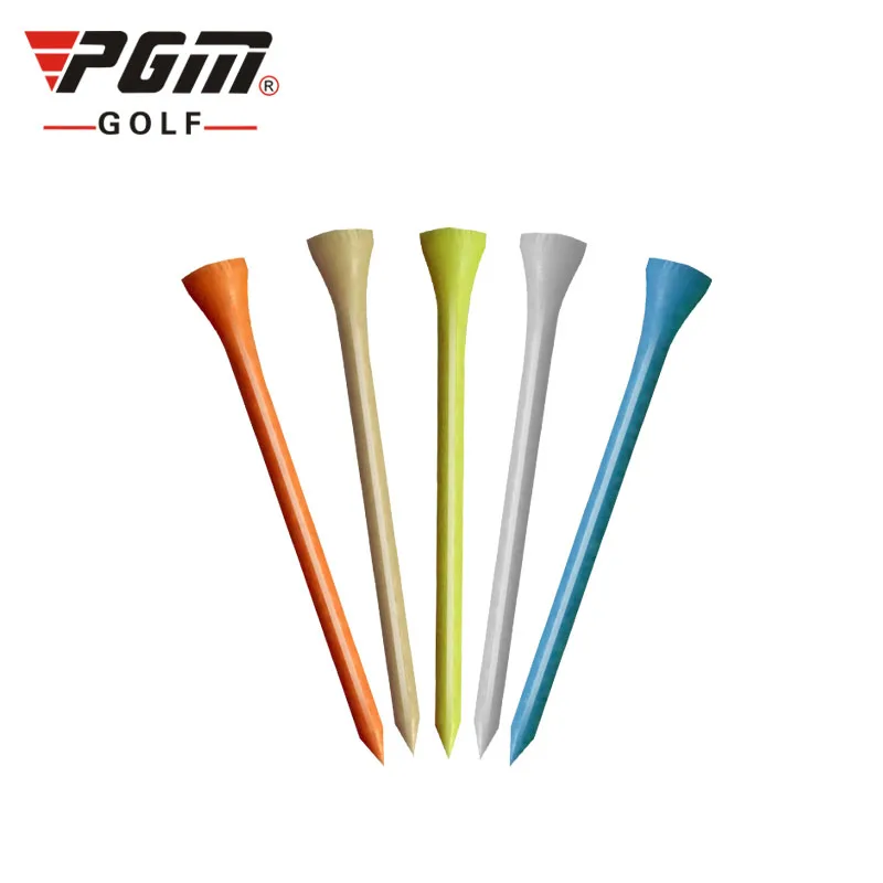 PGM TEE 50Pcs/bag Multi Color Wood Golf Tees 83mm High Quality 42/ 54/70mm Durable Rubber Cushion Top Golf Tee Golf Accessories PGM TEE 50Pcs/bag Multi Color Wood Golf Tees 83mm High Quality 42/ 54/70mm Durable Rubber Cushion Top Golf Tee Golf Accessories