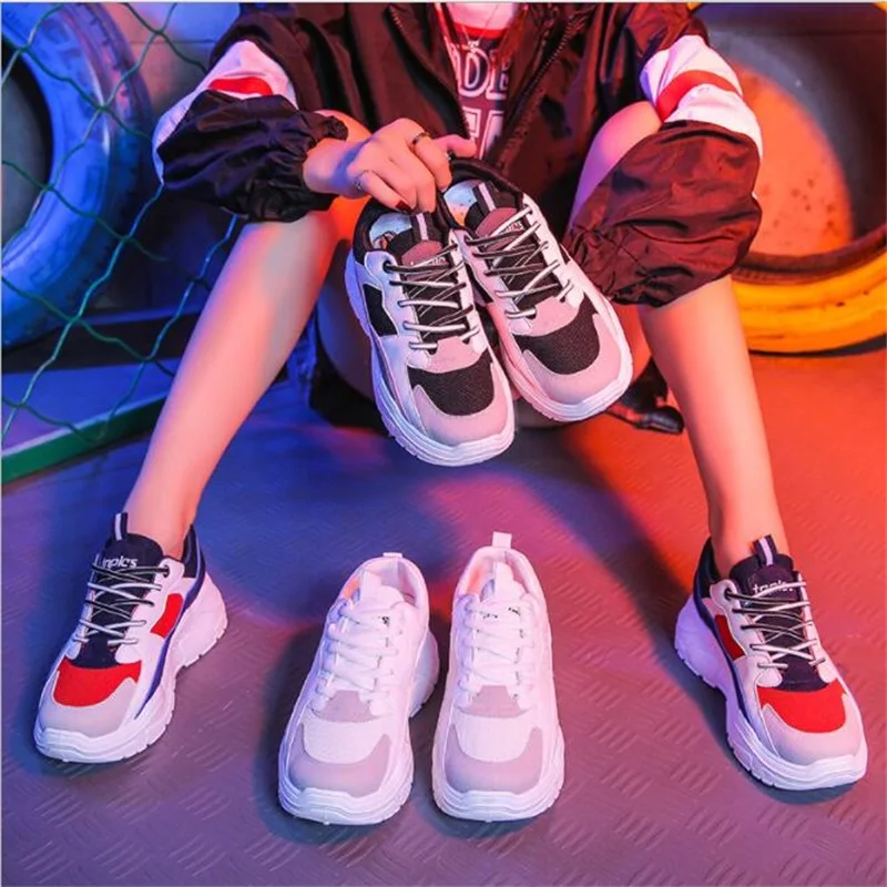 

Spring Autumn Women Casual Shoes Comfortable Platform Shoes Woman Sneakers Ladies Trainers Chaussure Femme SX1450