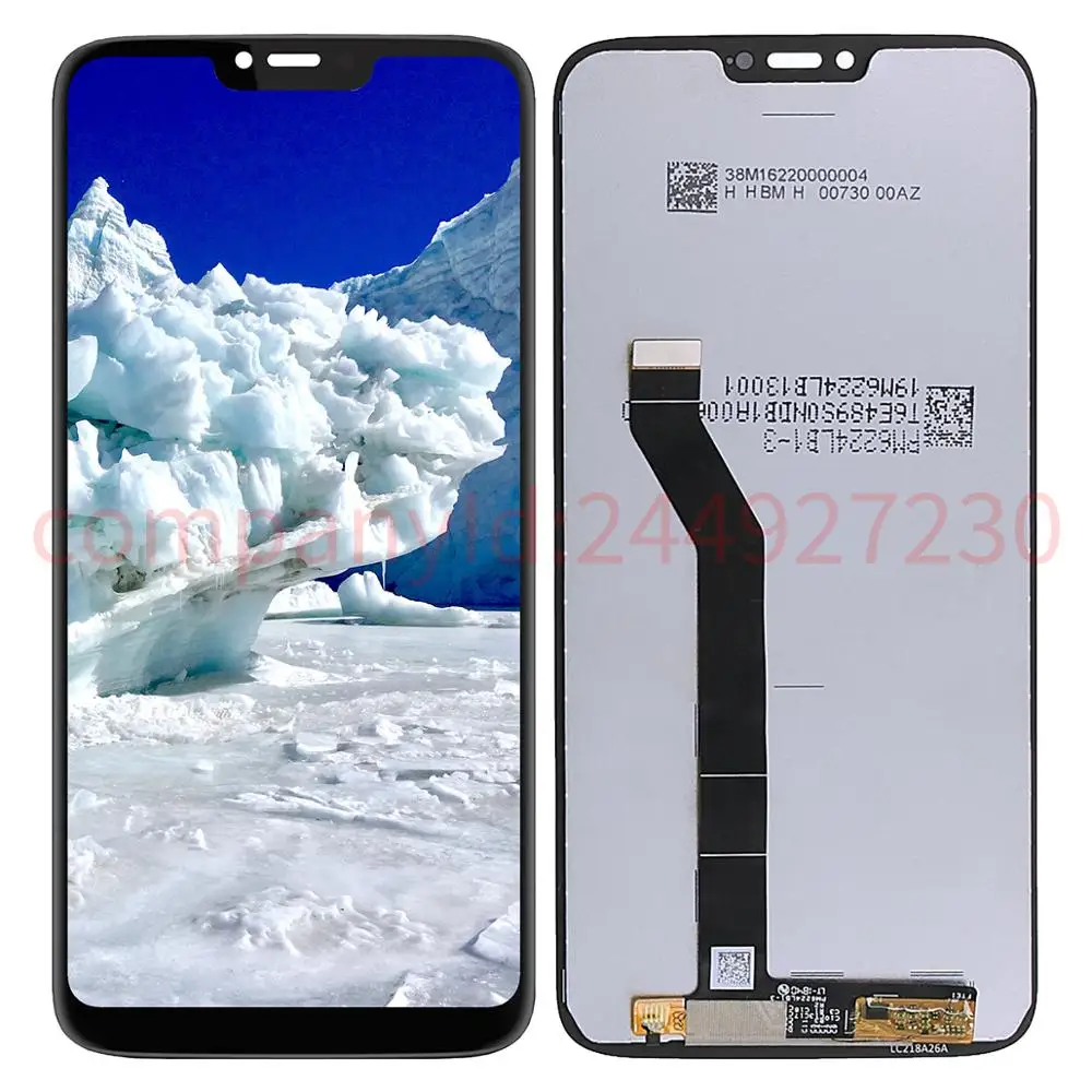 6 2 '񟱘x1080 для Motorola Moto G7 power XT1955 экран ЖК дисплей дигитайзер сенсорный s Запчасти ремонта|Экраны мобильных