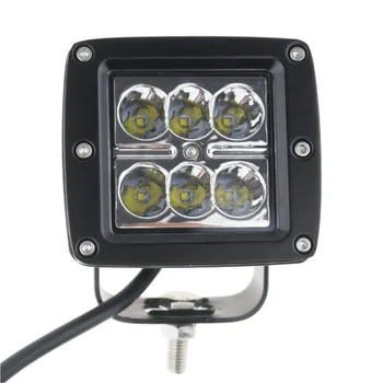 

1pc 3inch 18W 24V 12V 6LEDs Working Light Spotlight for SUV 4WD Offroad ATV Truck Tractor Trailer Motorcycle Boat Fog Lightbar