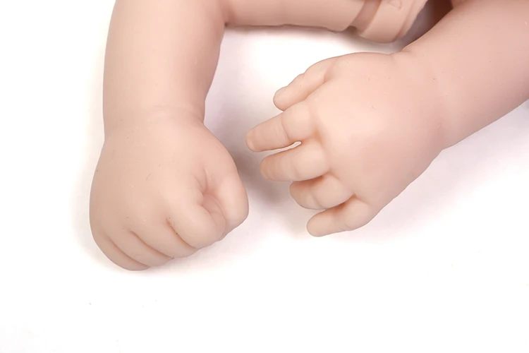 Adeline por Ping Boneca de Vinil Suave sem Pintura Boneca Reborn Limitada Edidtion Partes Lifelike Silicone Macio Real Toque Kit Lau 10 limitada edidtion partes lifelike boneca de vinil