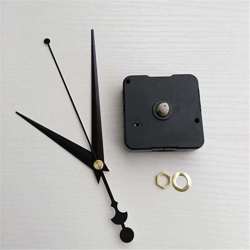 500 шт. непрерывной развертки часы движение 12 мм вал часы Запчасти DIY для кварцевые настенные часы