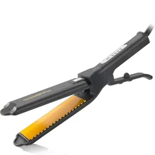 Профессиональный турмалиновый керамический покрытие Выпрямитель для волос Инструменты для укладки с быстрый разогрев Термальность производительность