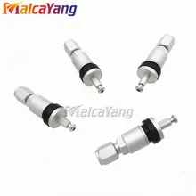 4 шт. TPMS клапаны легированный бескамерный вентиль стволовых шин клапан беспроводная система контроля давления в шинах внешние датчики газовое сопло