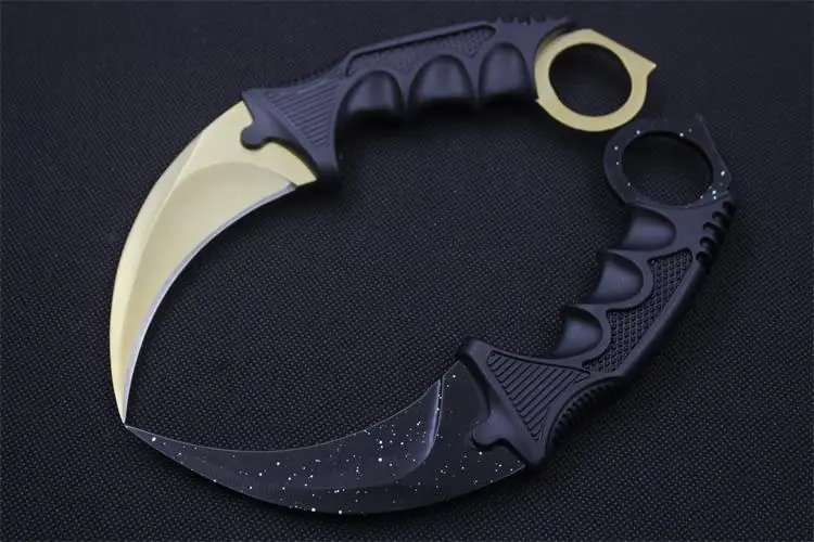 CS GO Karambit нож в стиле игры "Counter-Strike" ножи выживания нож для охоты и кемпинга ganzo складной нож Navajas