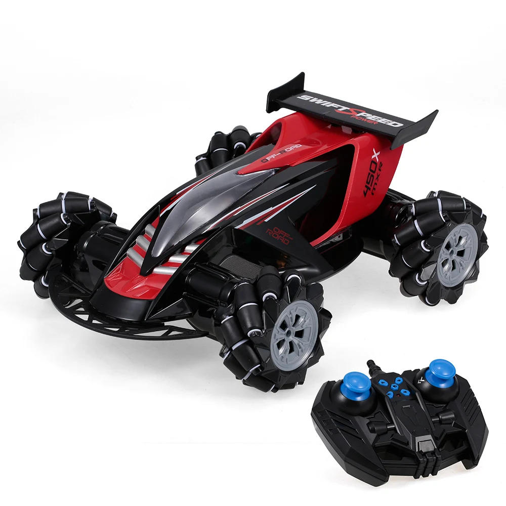 

Z108 2.4G 1/10 360 Degree Spinning Stunt RC Car 20km/h High Speed Mecanum Omni Wheel Off-Road Drift Car for Kids