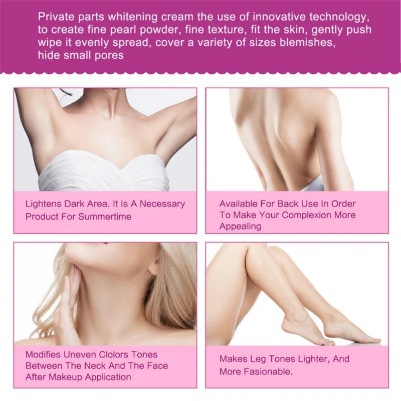Красота кремы для тела Отбеливание подмышки между ног колен личные части белая кожа продукты красоты 60 мл