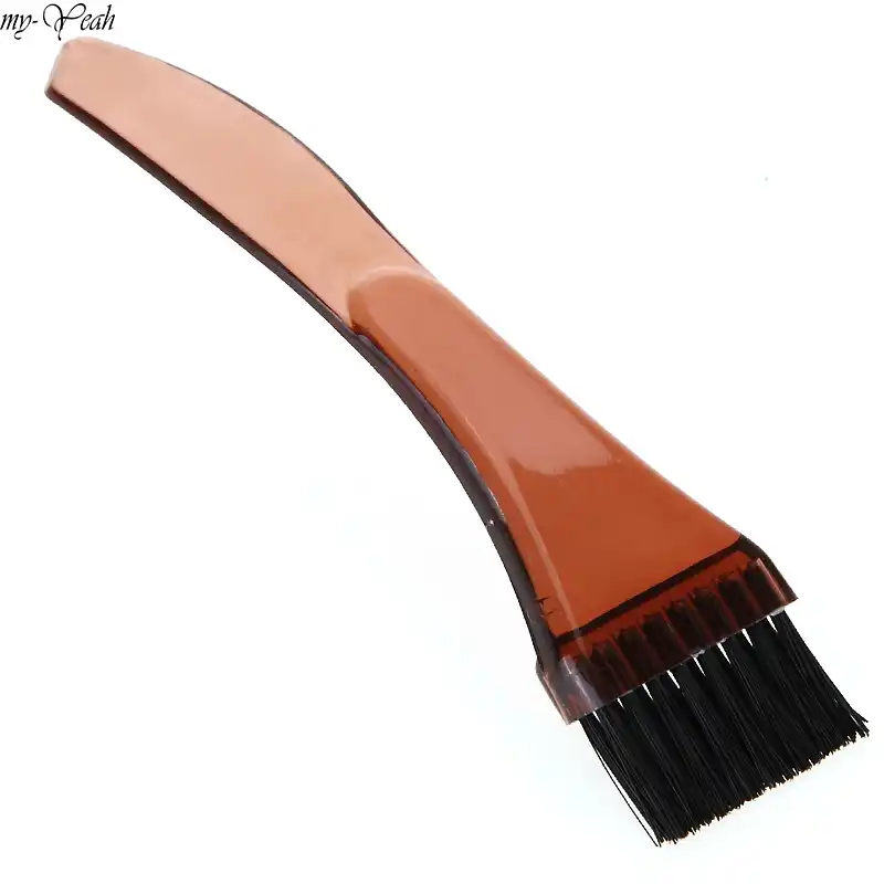 Hairdressing Small Hair Eyebrow Brush Diy Dyeing Comb Mini