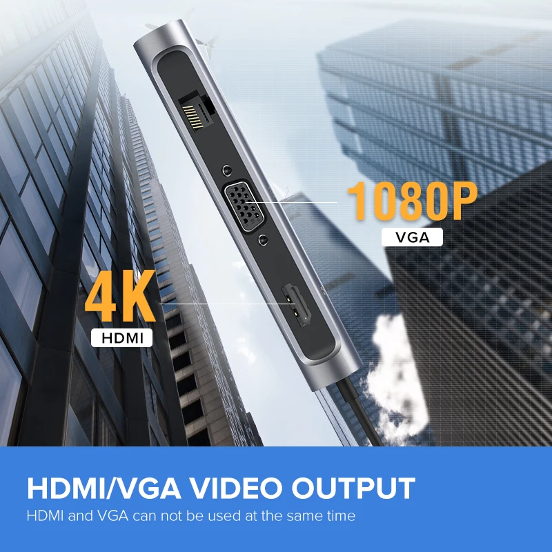 Цена Ugreen Thunderbolt 3 док станция font b USB b font Type C к HDMI концентратор адаптер для MacBook Samsung Dex Galaxy S10 S9 font b USB b font C конвертер Thunderbolt HDMI