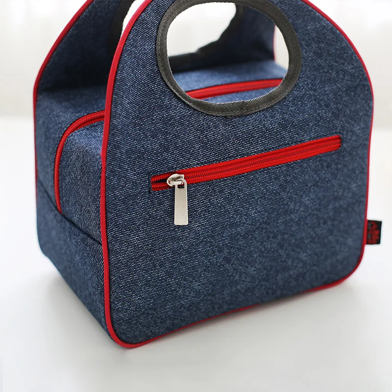 square lunch bag