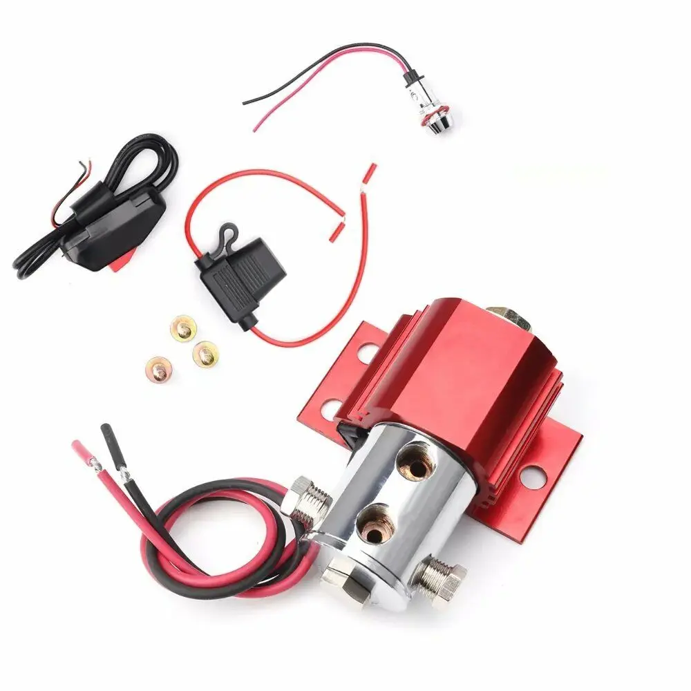 

Universal red car Front Brake Line Lock Electric Roll Control Hill Holder Kit Red Stainless Steel Roll Control Hill Holder kit