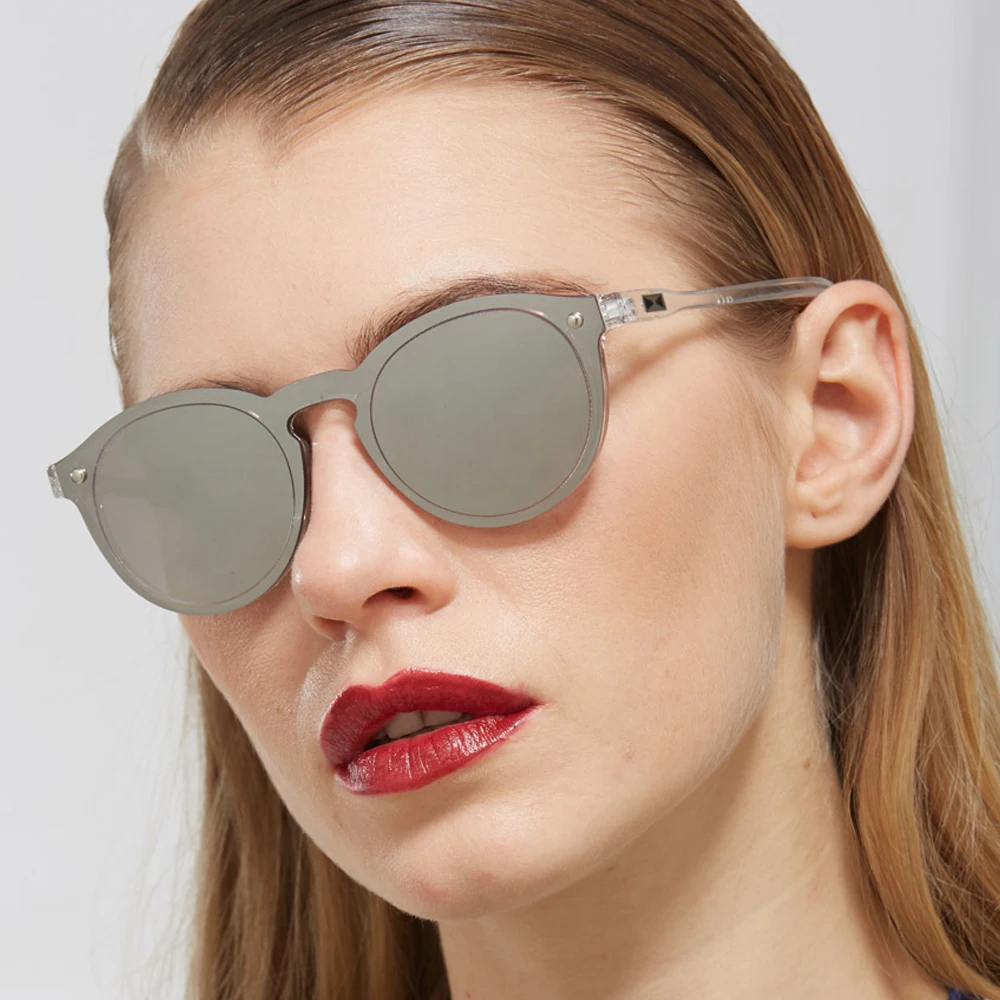 Buy Round Women Sunglasses Fashion Female Men Retro