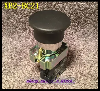

4Pcs/Lot XB2-BC21 1 NO Momentary Black Mushroom Head Push Button Switch N/O Brand New