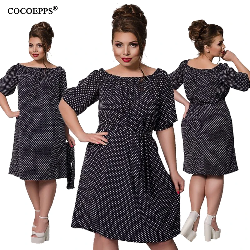 

2019 New Women Dress half Sleeve Off Shoulder XL XXXL Dress Elegant Bodycon Slash Neck Fashion Plus Size Party Dresses Femininos