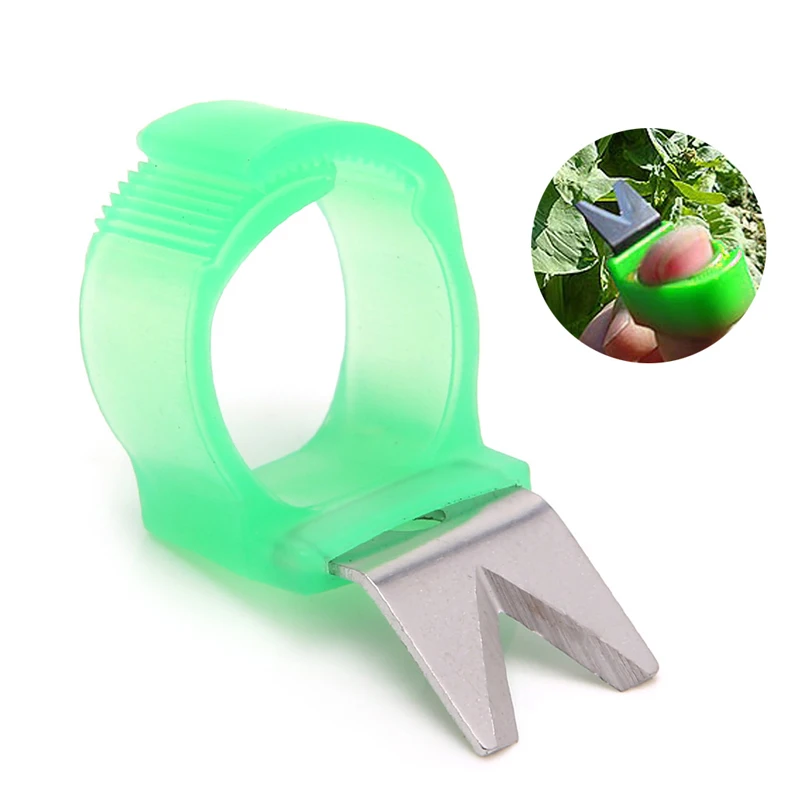 

Garden V Flat T Model Tomato Cucumber Grape Fruit Blade Tool Ring Melon Scissors