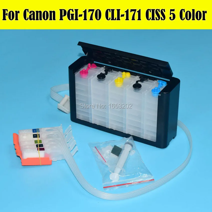 Canon 170 171 PGI-170 CLI-171 Ciss System 2