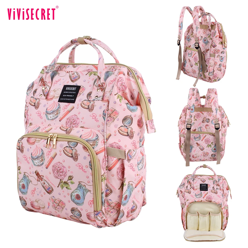 Mummy bag backpack baby diaper bag High-quality breathable mother's maternal care bag Baby stroller bag nappy