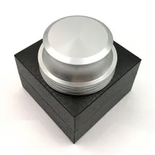 Запись веса поворотный стол зажим для винила LP диск стабилизатор в серебряной отделкой