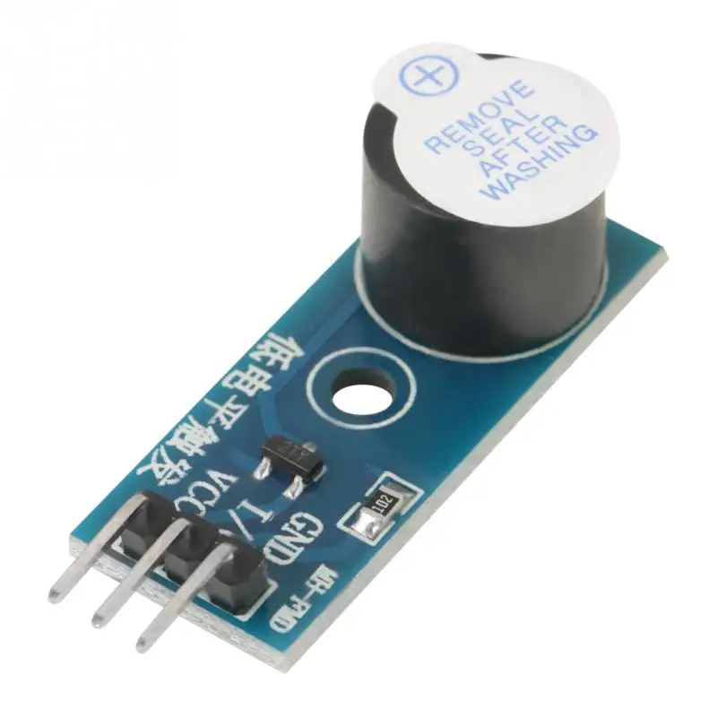 

5pcs Buzzer Alarm Module Active Buzzer Alarm Beeper Module 3.3V-5V for Electronic Toys Alarming Devices Timers