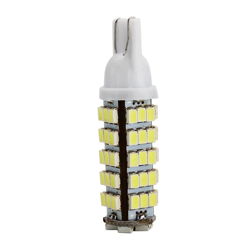 

T10 194 168 W5W 68 LED 3020 SMD White Car Auto Light Source Indicator Side Wedge Bulb Lamp DC12V Car Styling #HP