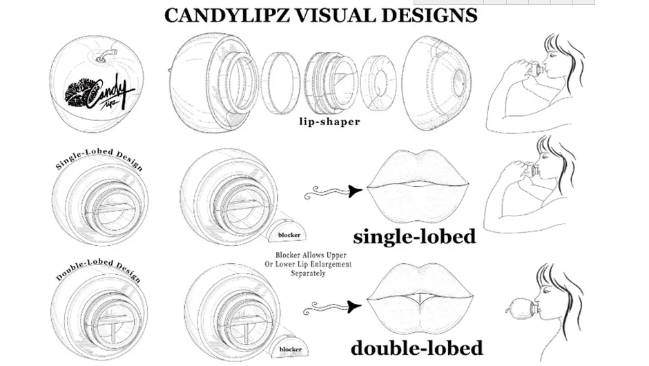 Насос для губ устройство для крепления губ яблоко candylipz устройство для красоты губ