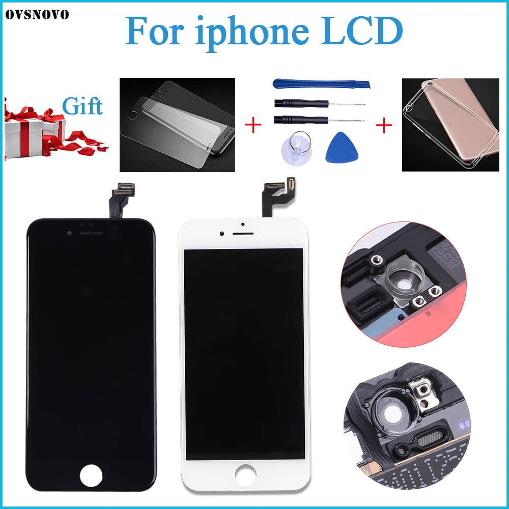 

1pcs Grade AAA+++ LCD For iphone 6 Display Touch Screen Digitizer Replacement Full Assembly for iPhone 6 lcd With Tools Kit