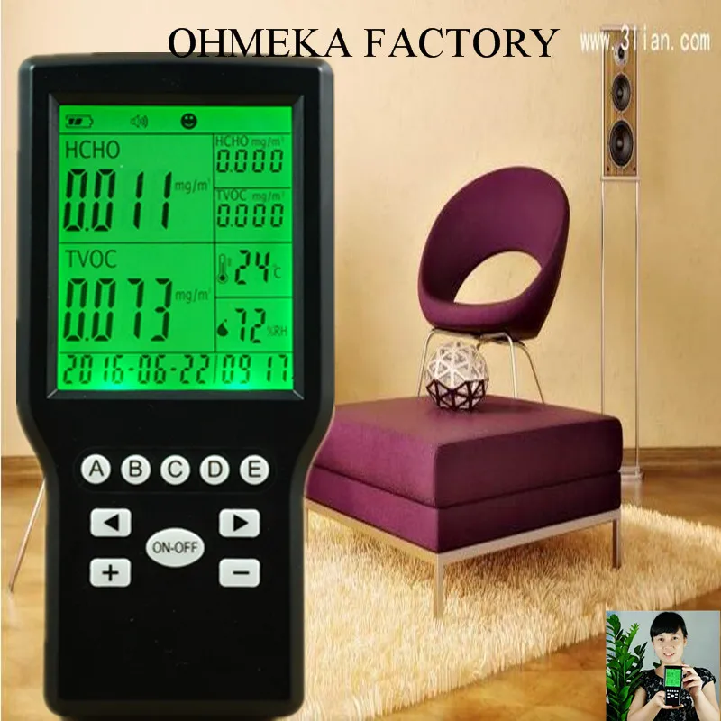 free shipping Indoor Air Quality Monitor and Controller for Car JSM131S