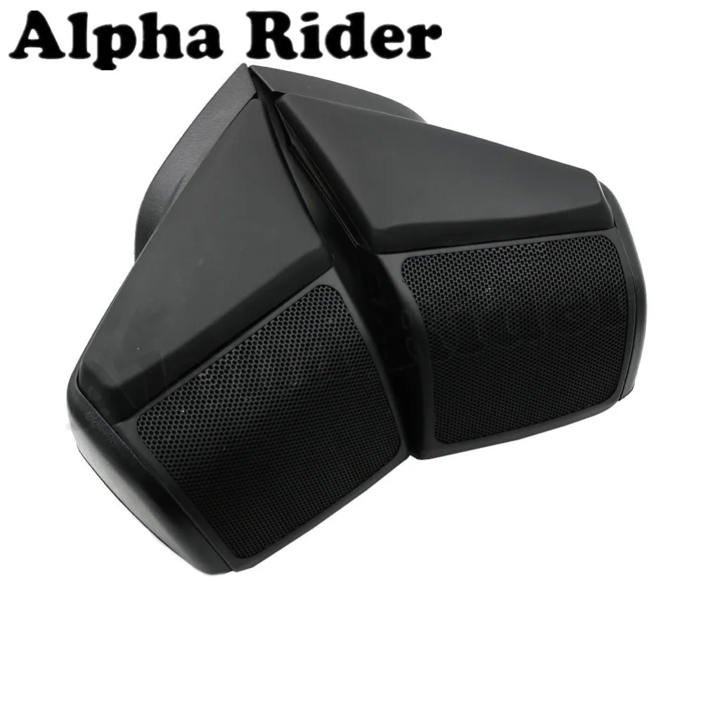 US $111.59 Pair Motorcycle Upper Speaker Cover Loudspeaker Box Shield ABS Fairing Body Guard LR for Honda GL Goldwing 1800 GL1800