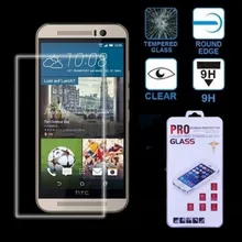 500 шт. 9 H взрыво-Экран протектор для htc один M9 закаленное Стекло ультра тонкий 0,3 мм 2.5D Экран гвардии