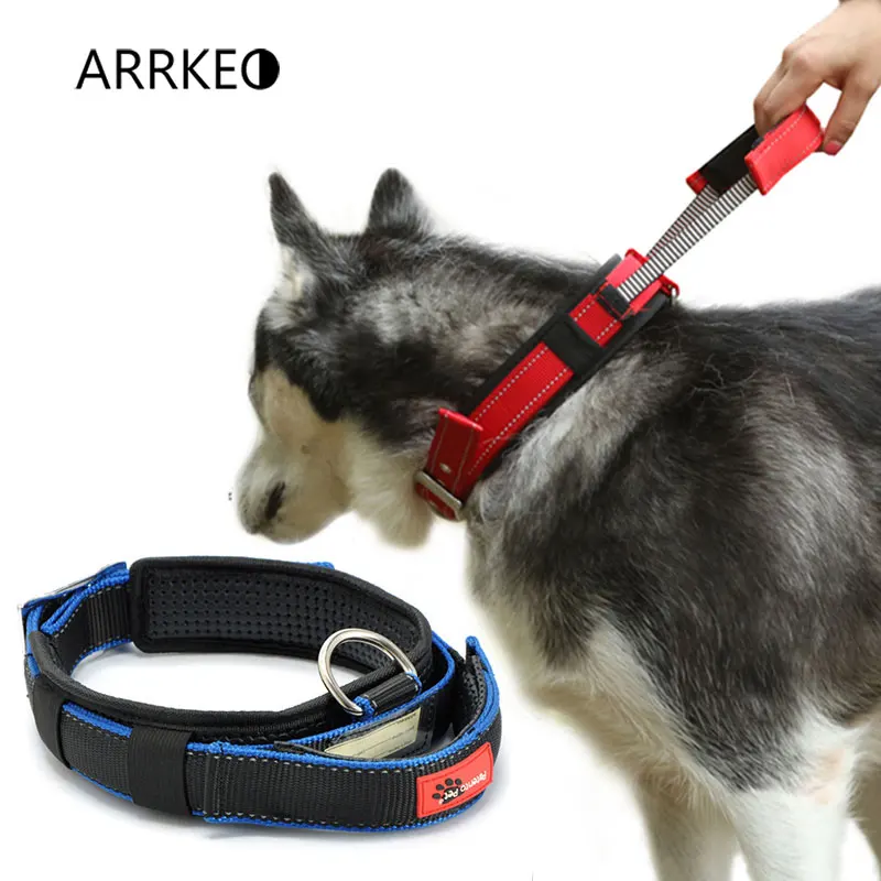 Мягкий Pet Ошейник integrated короткие эластичные Светоотражающий поводок собаки