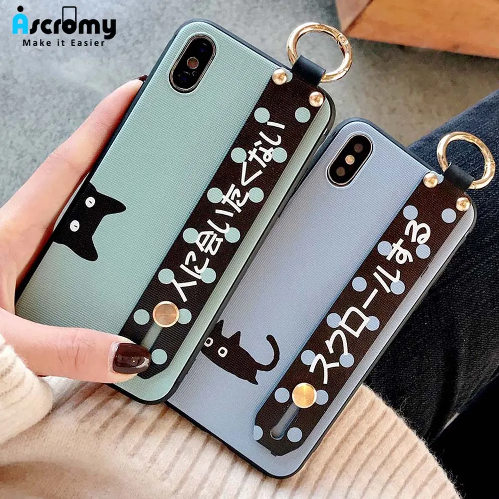 Ascomy Iphone 7 ケースかわいい漫画猫ストラップストラップブレスレットリストバンドシリコンブレスレットゴムカバー Coque Iphone Xs 最大 Xr 8 フィットケース Aliexpress Ascomy Iphone 7 ケースかわいい漫画猫ストラップストラップブレスレットリストバンドシリコンブレスレットゴムカバー Coque Iphone Xs 最大 Xr 8 フィットケース Aliexpress
