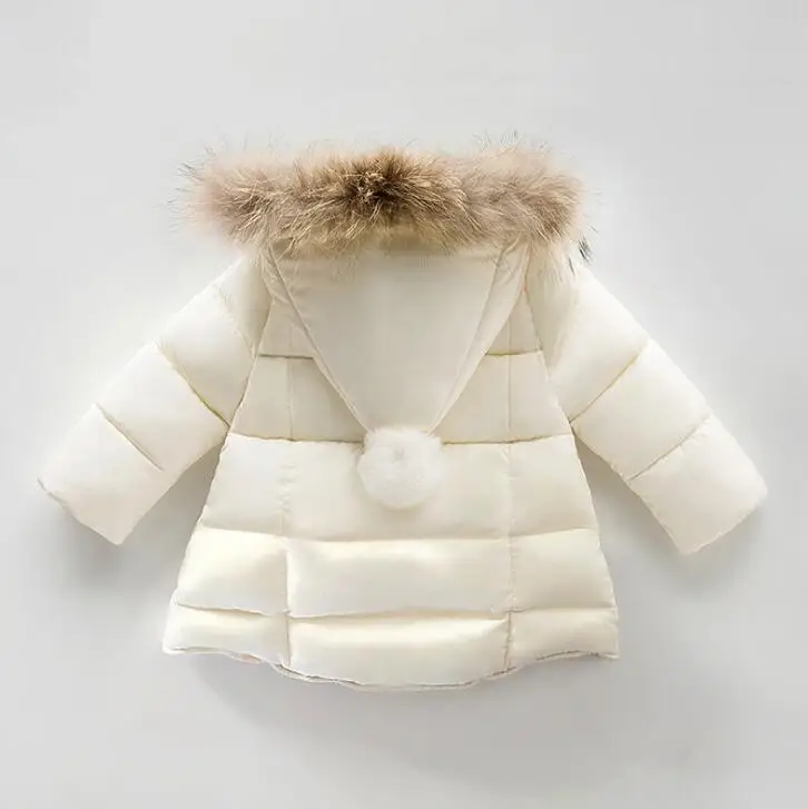  Baby Girls Jacket 2019 Autumn Winter Jacket For Girls Coat Kids Warm Hooded Outerwear Coat For Girl