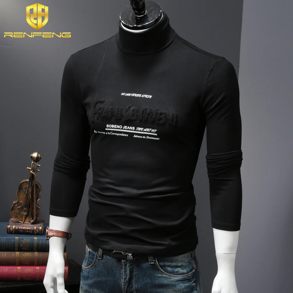 long sleeve top for men underwear warm shirt 2018 t shirts winter thermal clothing christmas jumper undershirts pullover mens (7)