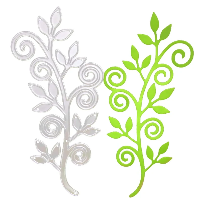

1 Pcs Tree Branch Style Cutting Dies leaf Metal Cutting Dies For Scrapbooking Die Cut DIY Paper Cards Craft Cutting Tools