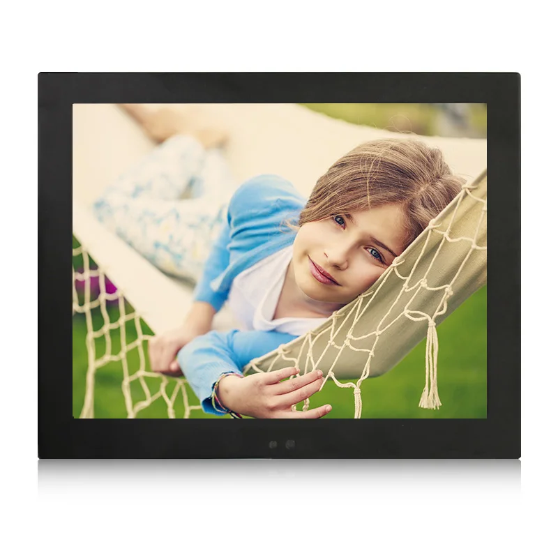 

vga/dvi interface 15 inch metal shell non - touch embedded frame industrial and household use lcd monitor/display