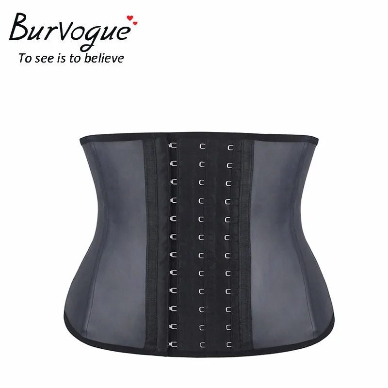Женский латексный корсет Burvogue короткий торс большого размера для коррекции