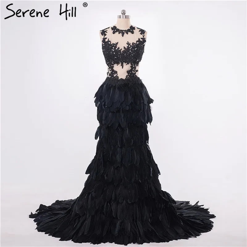 Real Picture Mermaid Wedding dress 2019 Feather Ruffles Organza Full Ruffles Bride dress sereia Wedding Dress HA2006