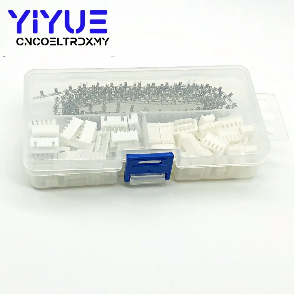 280pcs XH2.54 5pin 2.54mm Pitch Terminal Kit